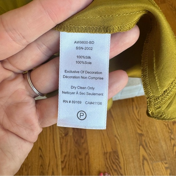 ATM Anthony Thomas Melillo Silk A Line Skirt Worn on TV Small - Picture 4 of 5